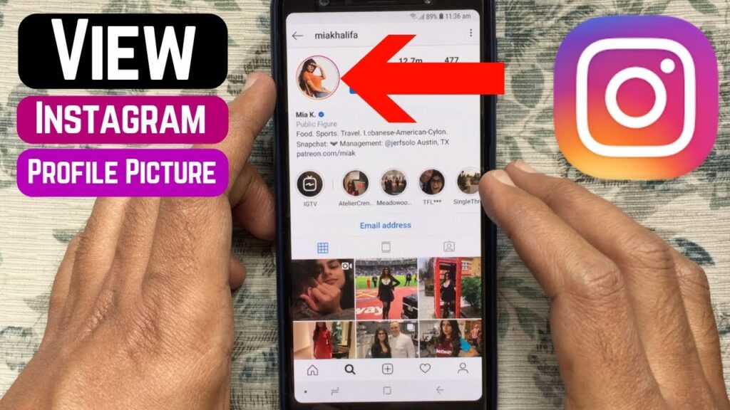 How to View Full-Size Instagram Profile Picture