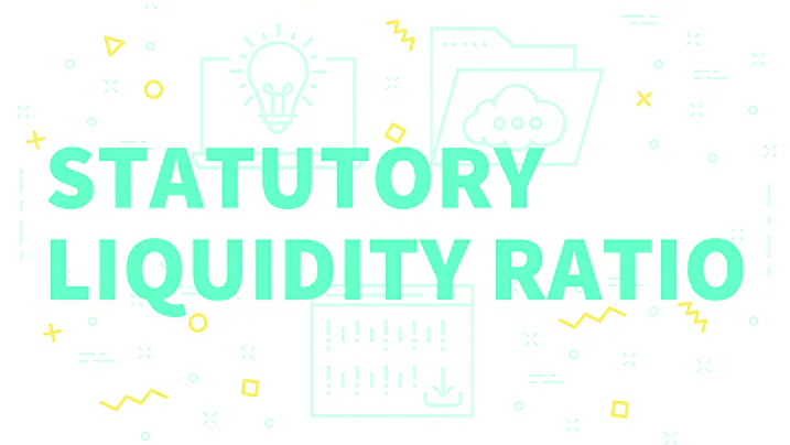 SLR or Statutory liquidity ratio explained in simple terms