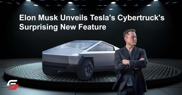 Elon Musk Unveils Tesla's Cybertruck's Surprising New Feature