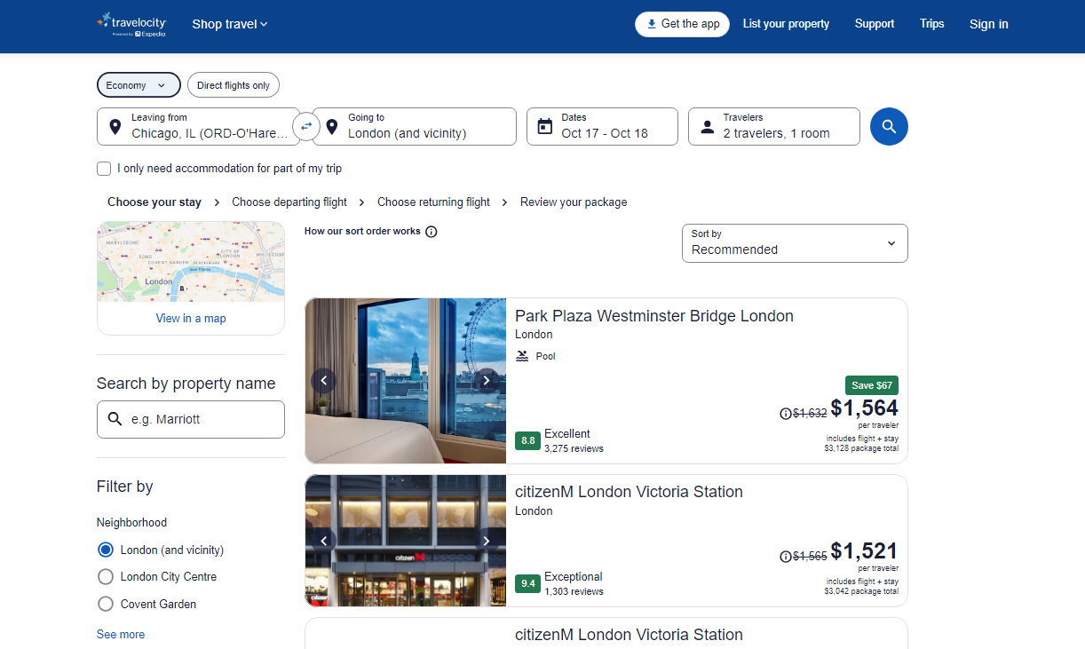 Select the package that suits your budget