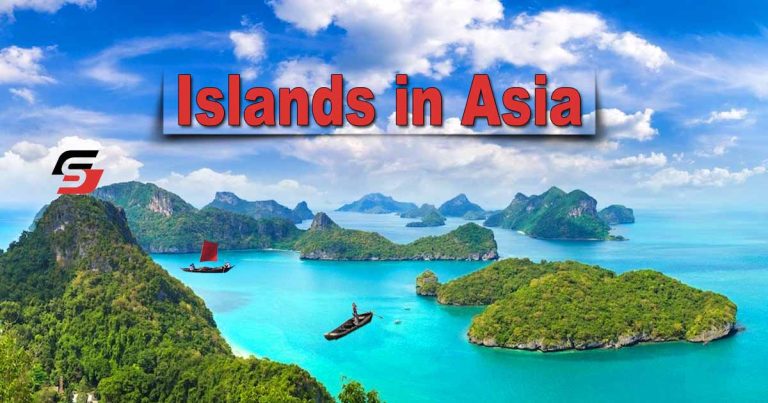 Islands in Asia