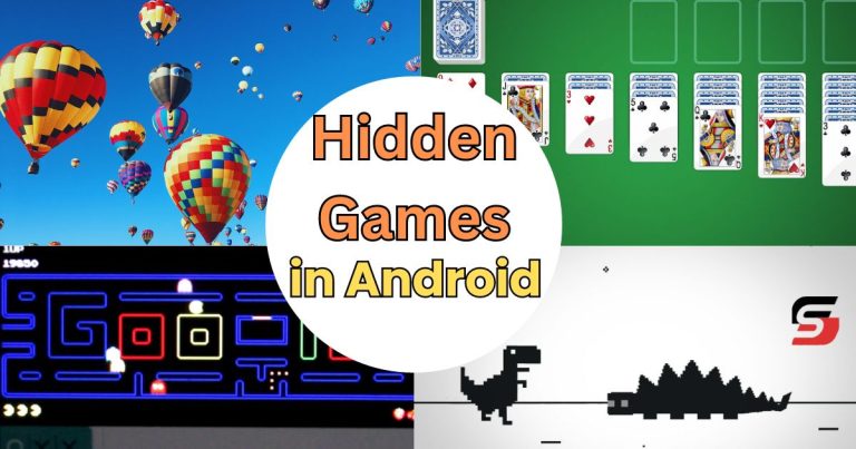Hidden Games in Android