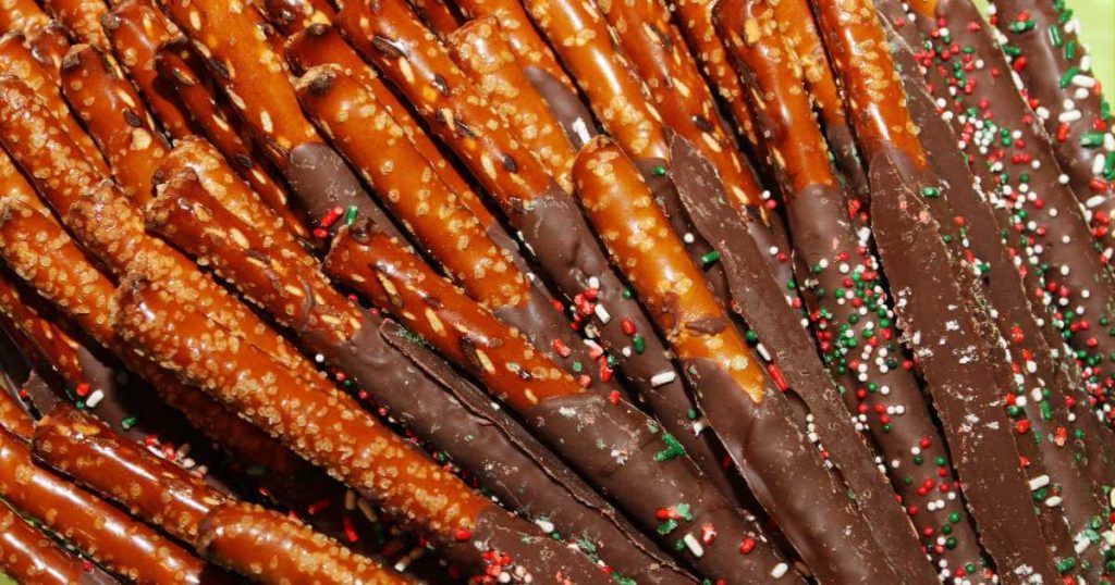 Chocolate-Covered Pretzels