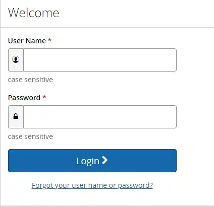 Open the site page and put your "User name and Password