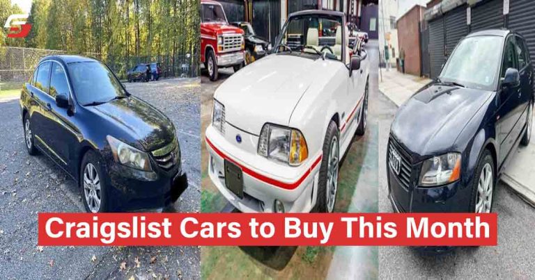 Craigslist Cars to Buy This Month