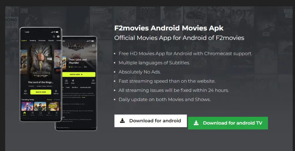 F2movies App