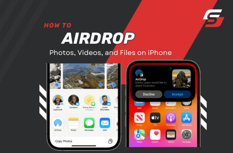 How to Airdrop Photos, Videos, and Files on iPhone