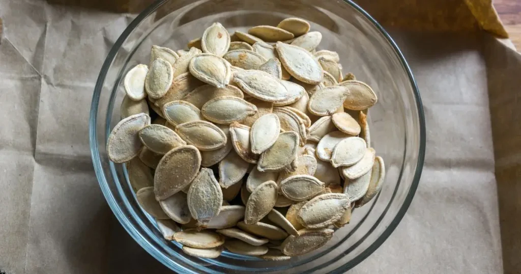 Sea Salt-Coated Pumpkin Seeds