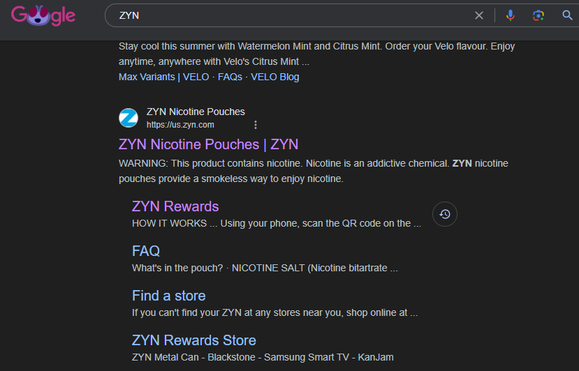 Steps to Join Zyn Rewards