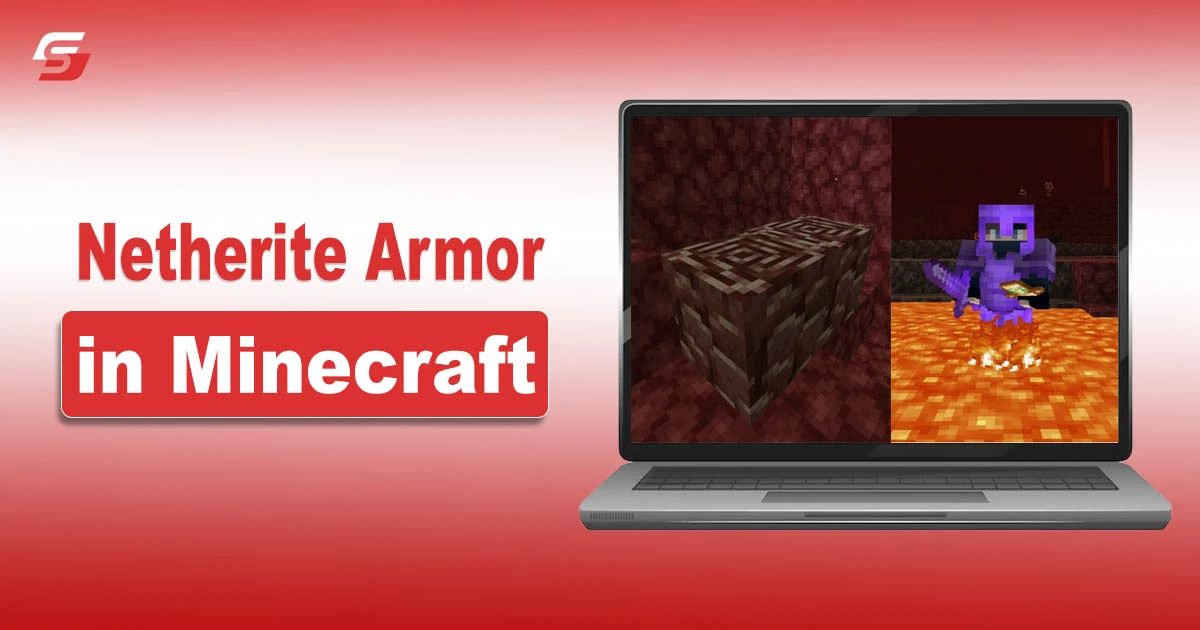 Netherite Armor in Minecraft