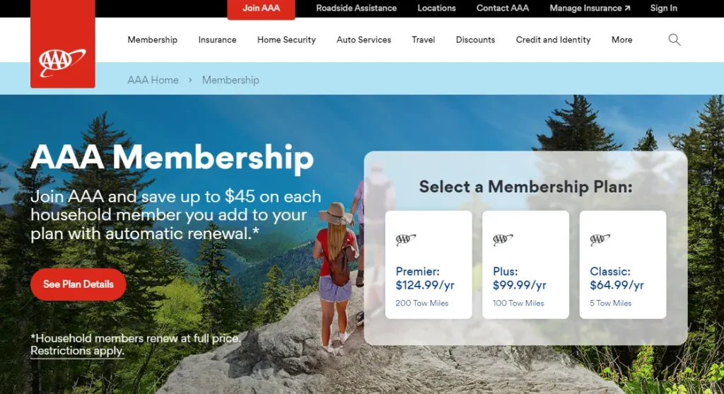 AAA Travel Membership Cost