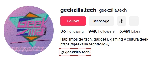 Geekzilla Tips TikTok Home