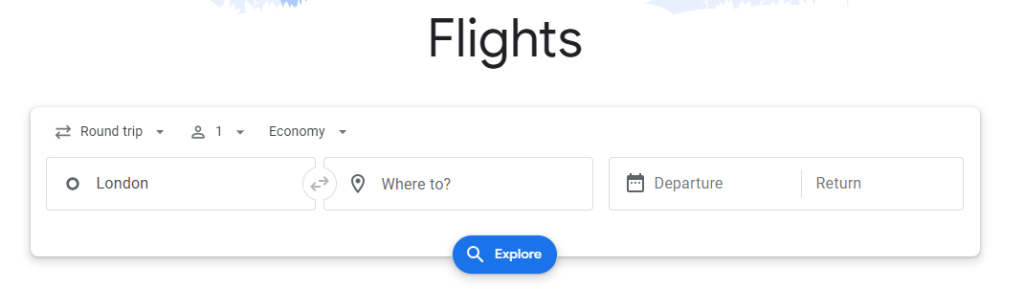 Google flights