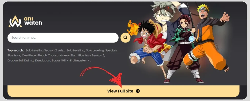 Aniwatch Full Site