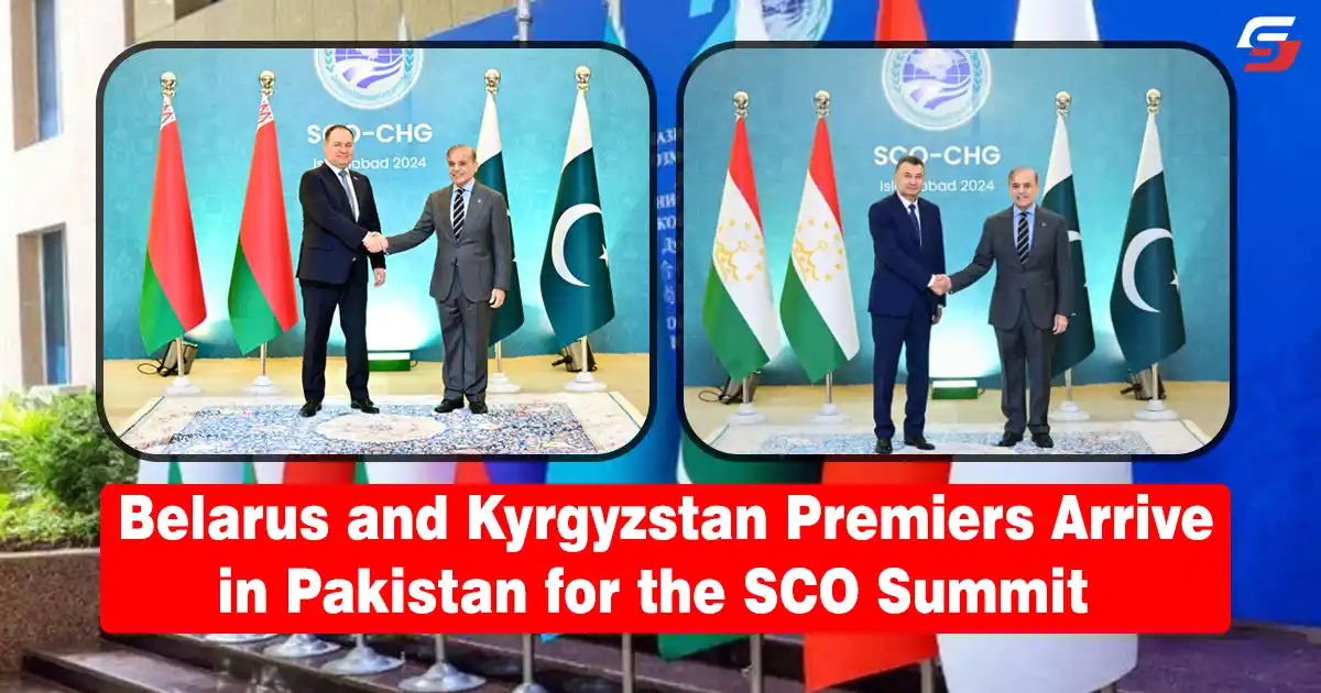 Belarus and Kyrgyzstan Premiers Arrive in Pakistan for the SCO Summit