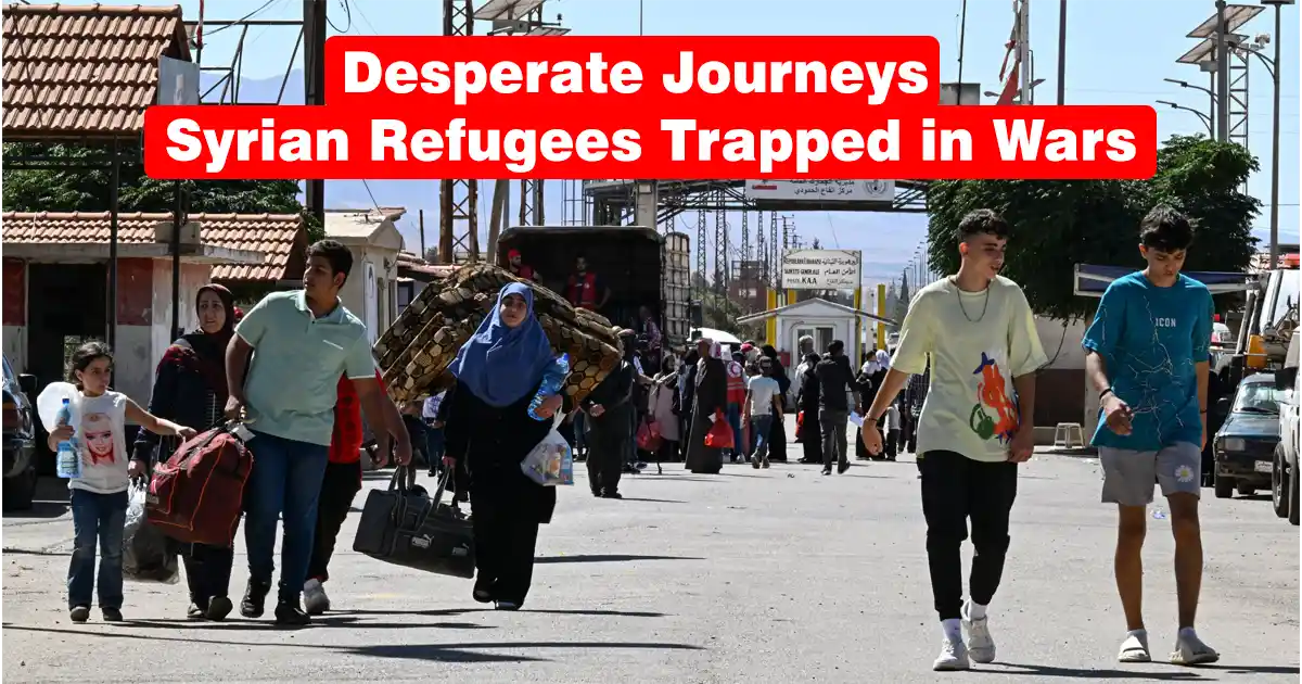 Desperate Journeys - Syrian Refugees Trapped in Wars