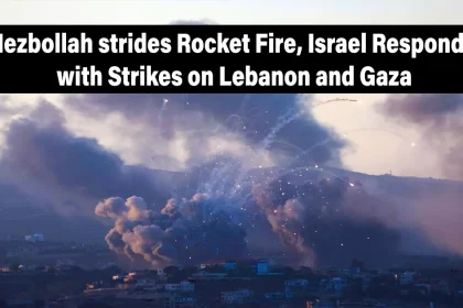 Hezbollah Strides Rocket Fire, Israel Responds with Strikes on Lebanon and Gaza