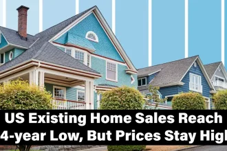 US Existing Home sales reach 14-year Low, But Prices Stay High