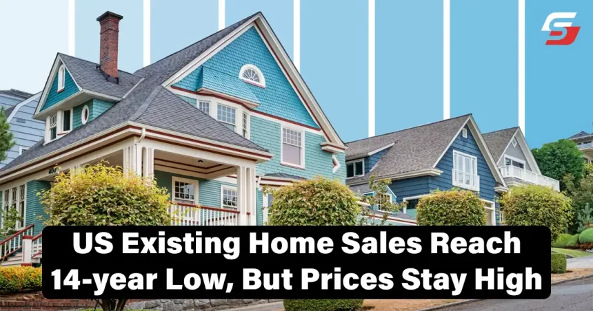 US Existing Home sales reach 14-year Low, But Prices Stay High