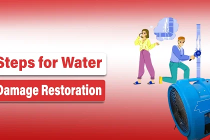 Steps for Water Damage restoration