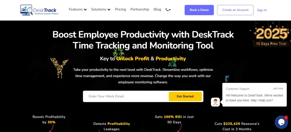 Desktrack