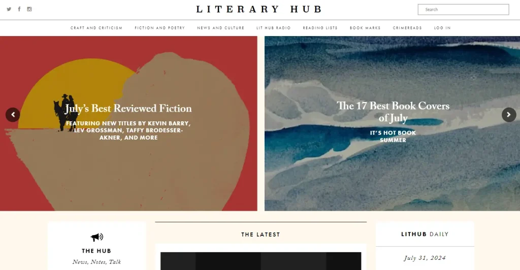 Literary Hub - Reading Hub