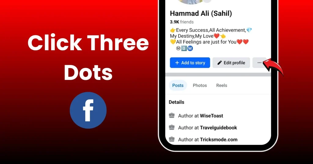 Click Three Dots