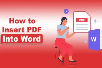 How to Insert PDF Into Word