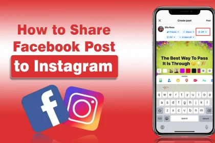 How to Share Facebook Post to Instagram