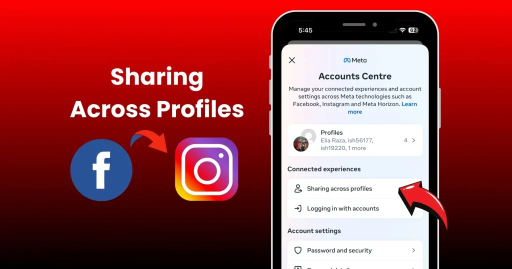 Sharing Across Profiles