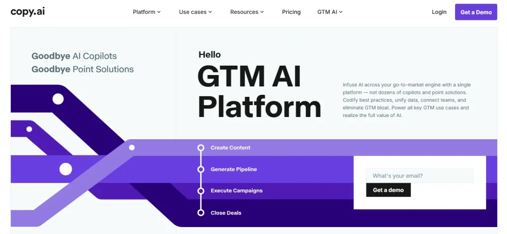 Copy.ai: AI-Powered Copywriting Assistant AI Tool Sites