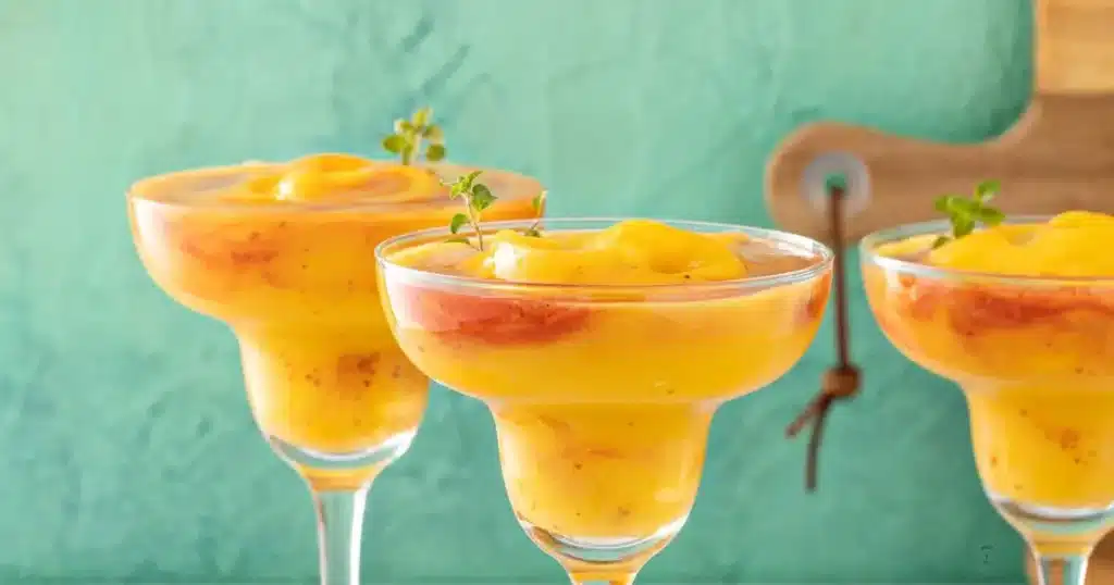 Frozen Peach Margarita