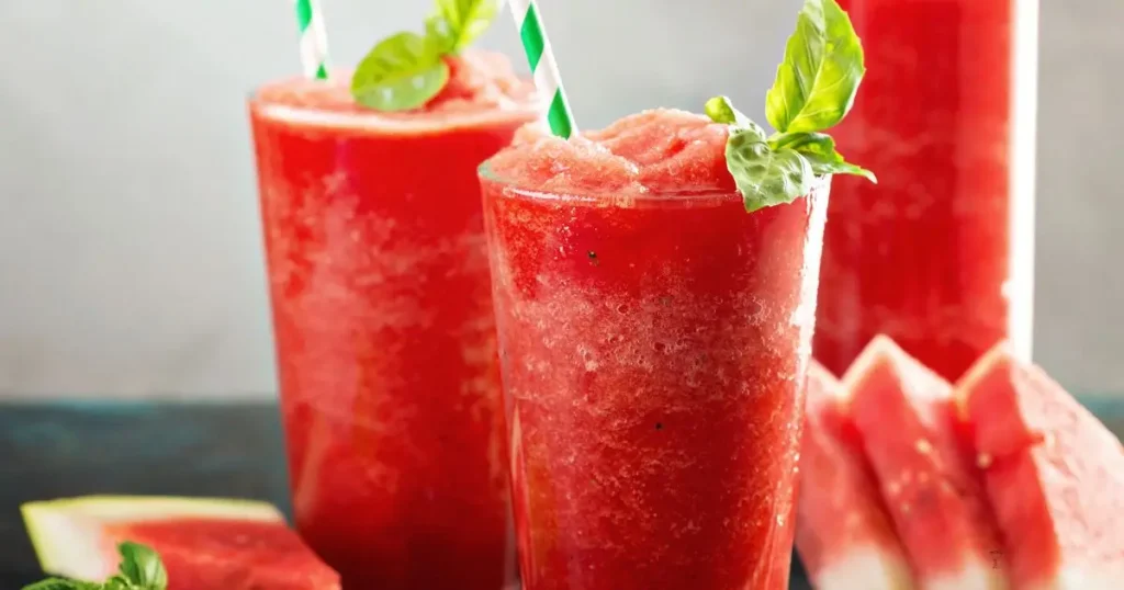 Frozen Watermelon Margarita