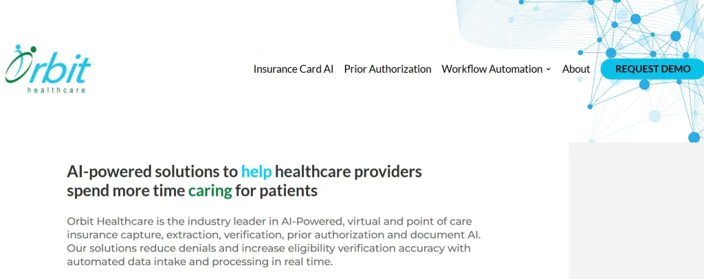 Orbit Healthcare solutions and AI agent