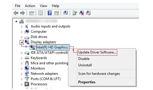 fix display driver