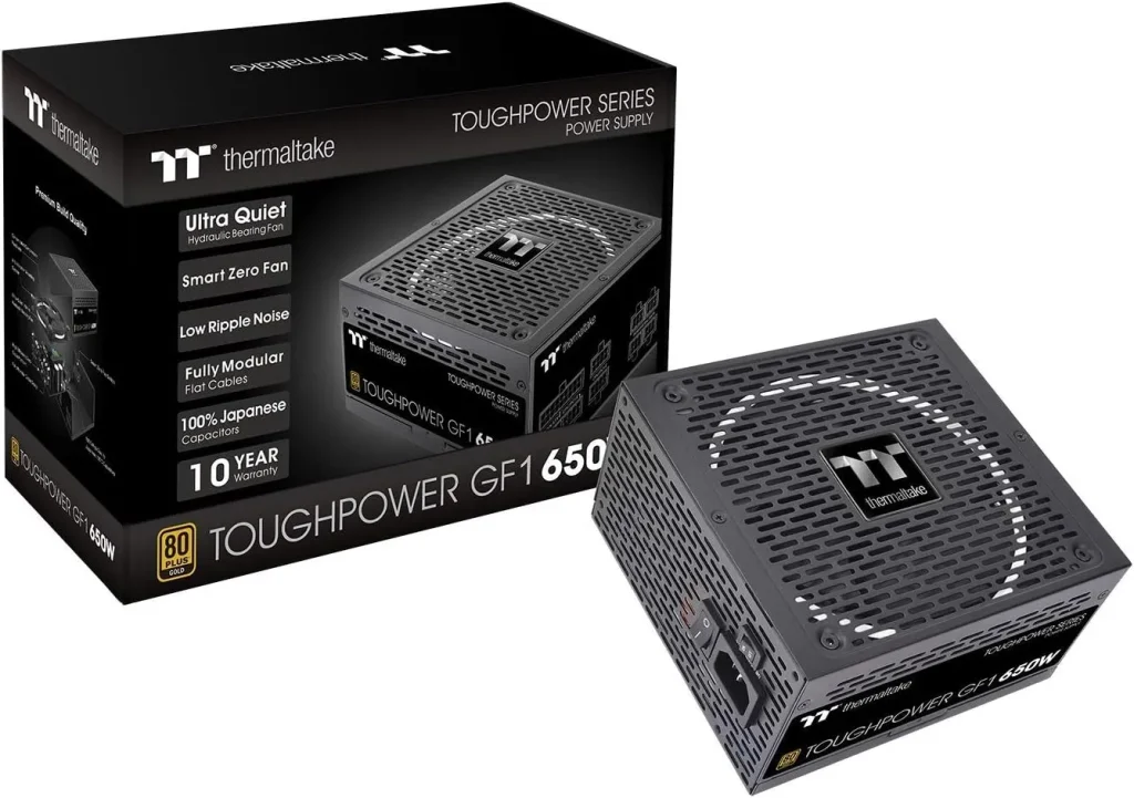 Thermaltake Toughpower GF1 650W - Gaming PC Power Supplies