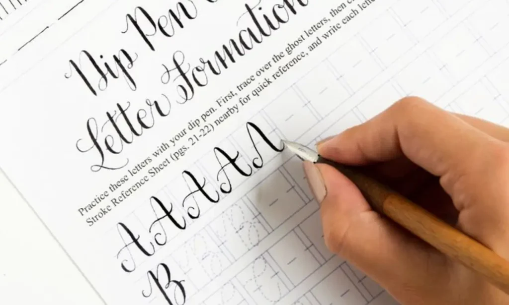 Learn Calligraphy to make engaging and attractive artwork through words | Image Pinterest