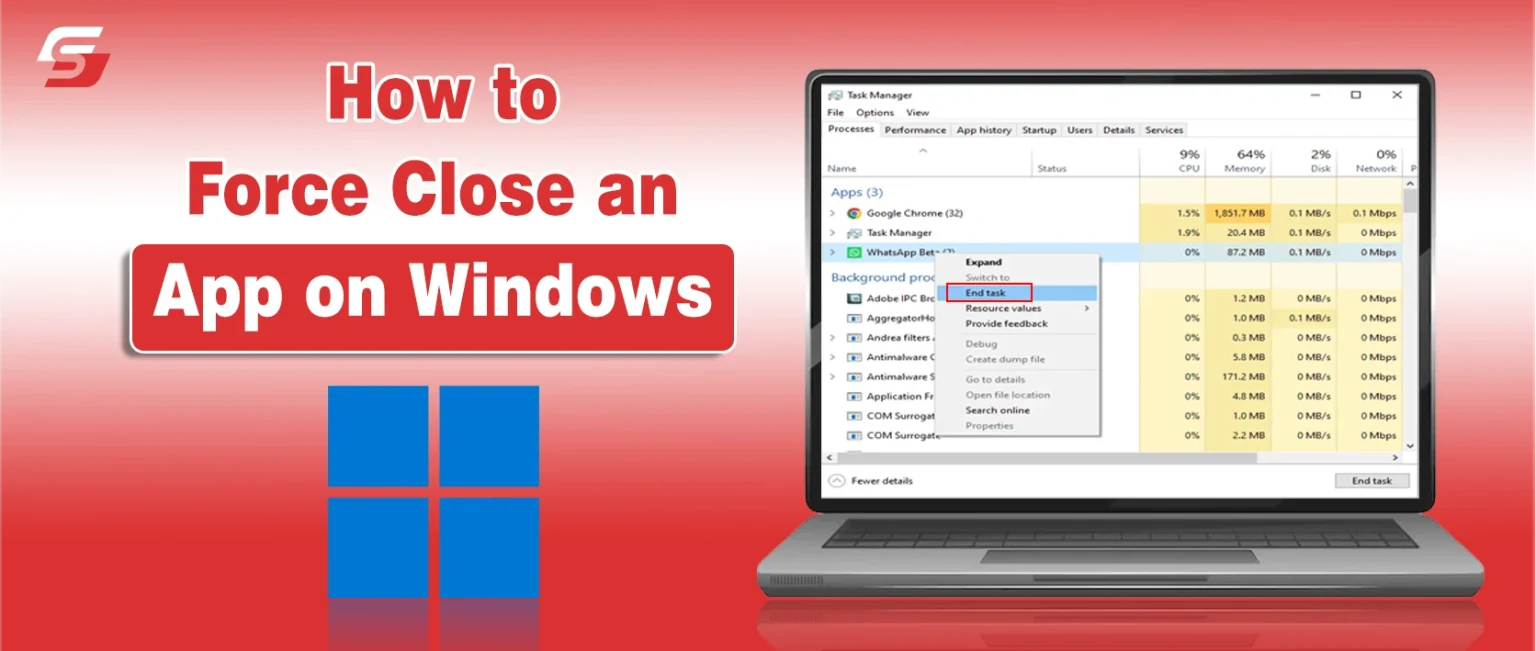 Can’t Close An App On Windows? Here’s How to Force Close an App on Windows how to force close an app on windows