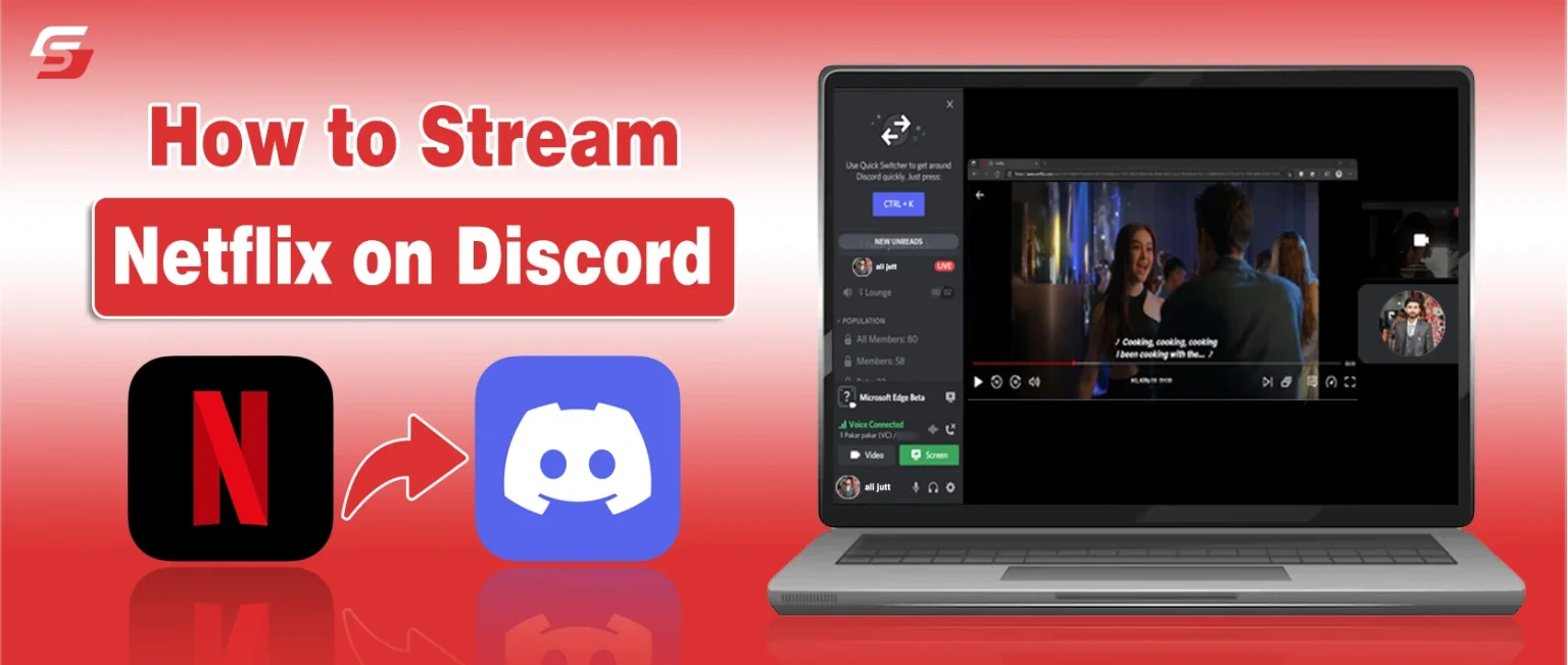 How to stream Netflix on Discord using Go Live, Teleparty, Kast, and OBS Studio