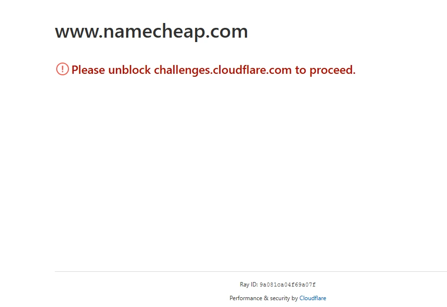 NameCheap is down