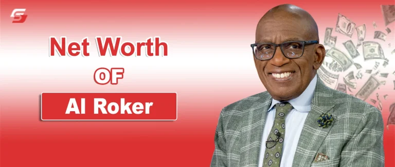 Al Roker net worth infographic with portrait