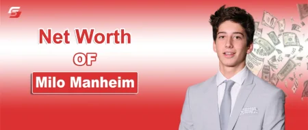 Portrait of Milo Manheim with text “Milo Manheim Net Worth,” highlighting his Disney Zombies career and acting earnings.