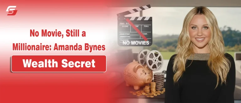 16 Years, No Movies, Still Rich: The Story Behind Amanda Bynes’ Wealth "No Movie, Still a Millionaire: Amanda Bynes' Wealth Secret" on a split-screen photo of Amanda Bynes then and now.
