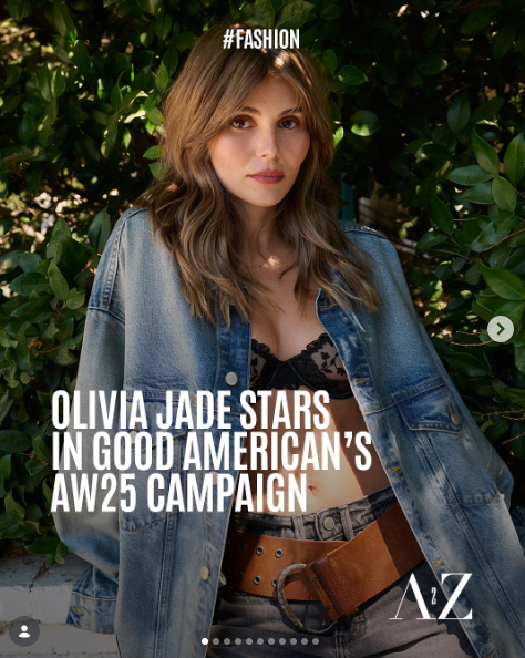 post of oilivia jade from instagram