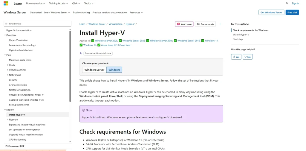 Microsoft Hyper‑V