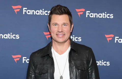 Screenshot of portrait of Nick Lachey by stuffablog.com