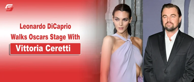 Leonardo DiCaprio Brings Girlfriend, a Mustache, and a Best Picture Win to the Oscars Leonardo DiCaprio with a new mustache and his girlfriend Vittoria Ceretti at the Oscars, celebrating the Best Picture win for One Battle After Another.