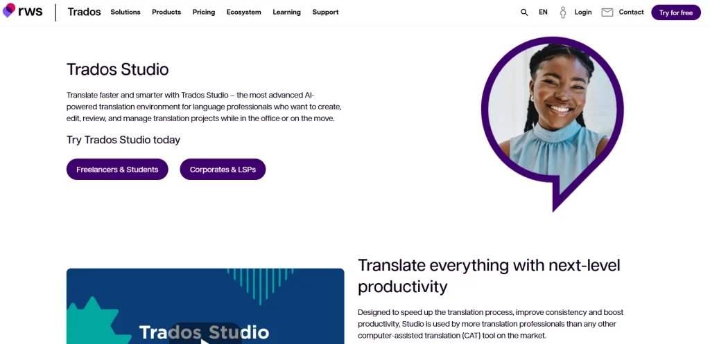 SDL Trados Studio