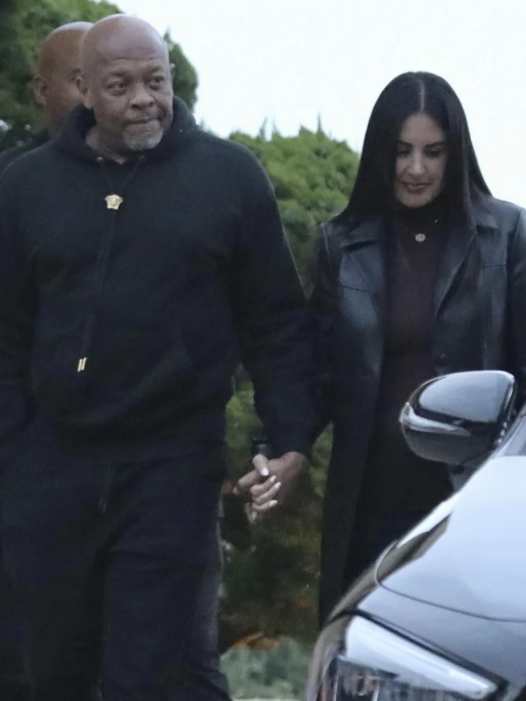 Dr. Dre and The Valley star Michelle Saniei were photographed holding hands