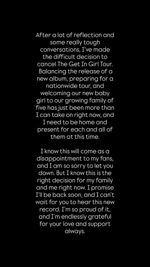 Meghan Trainor Instagram Story